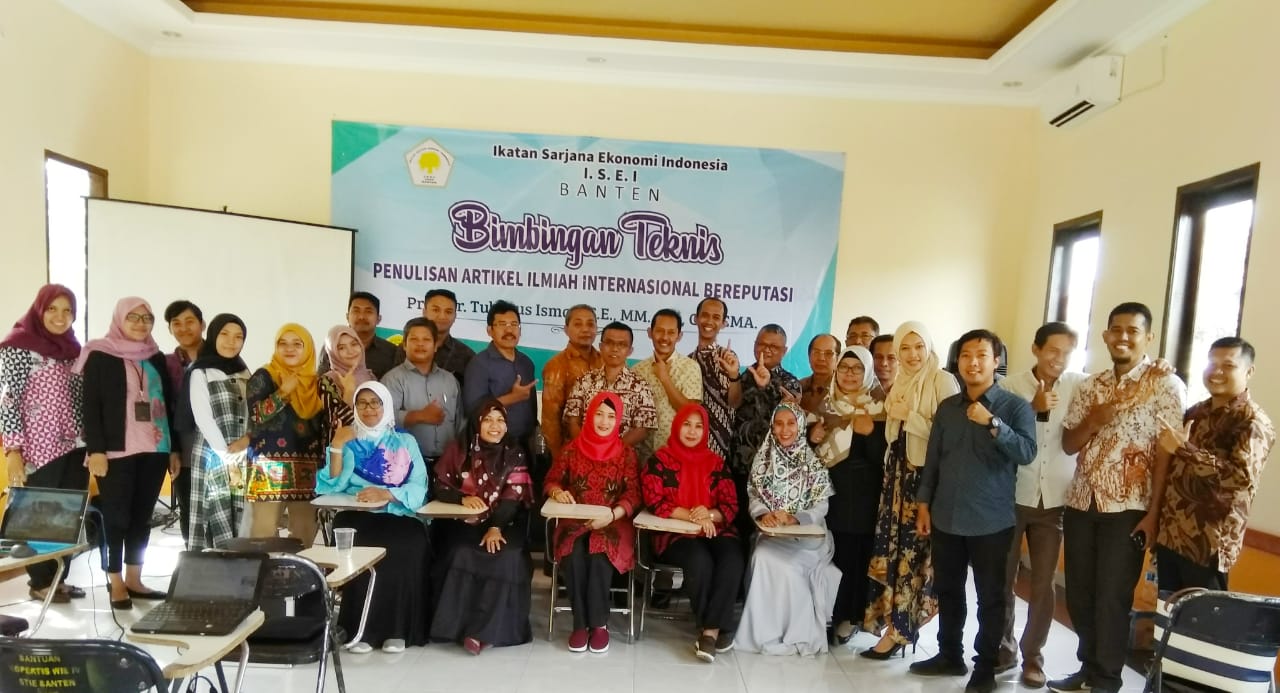 Tingkatkan Kompetensi Anggota, ISEI Banten Adakan Bimtek Penulisan Artikel Internasional