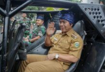 Al Muktabar Naik Rantis Bersama KSAD Jenderal Dudung